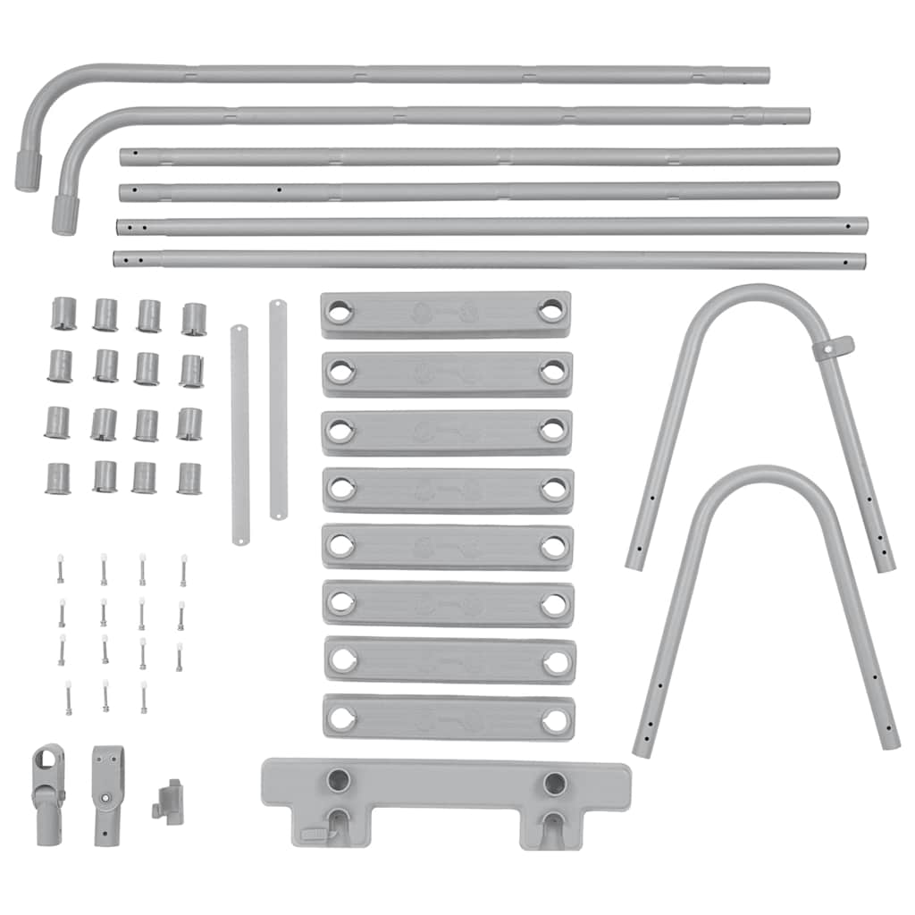 Scară de siguranță piscină cu 4 trepte Flowclear, 122 cm