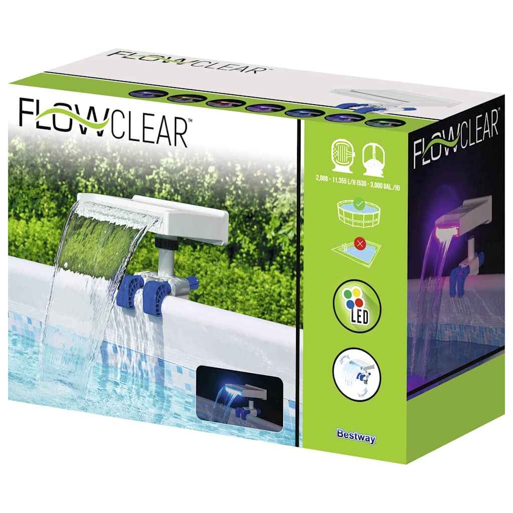 Cascadă cu LED Flowclear Soothing