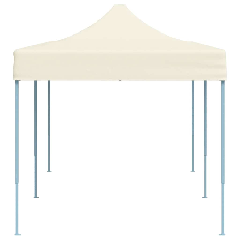 42507 vidaXL Foldable Tent Pop-Up 3x6 m Cream White