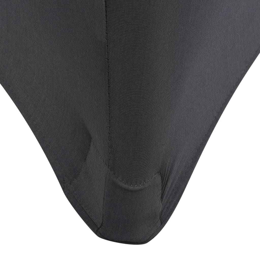 Huse elastice pentru masă, 243 x 76 x 74 cm, antracit, 2 buc.