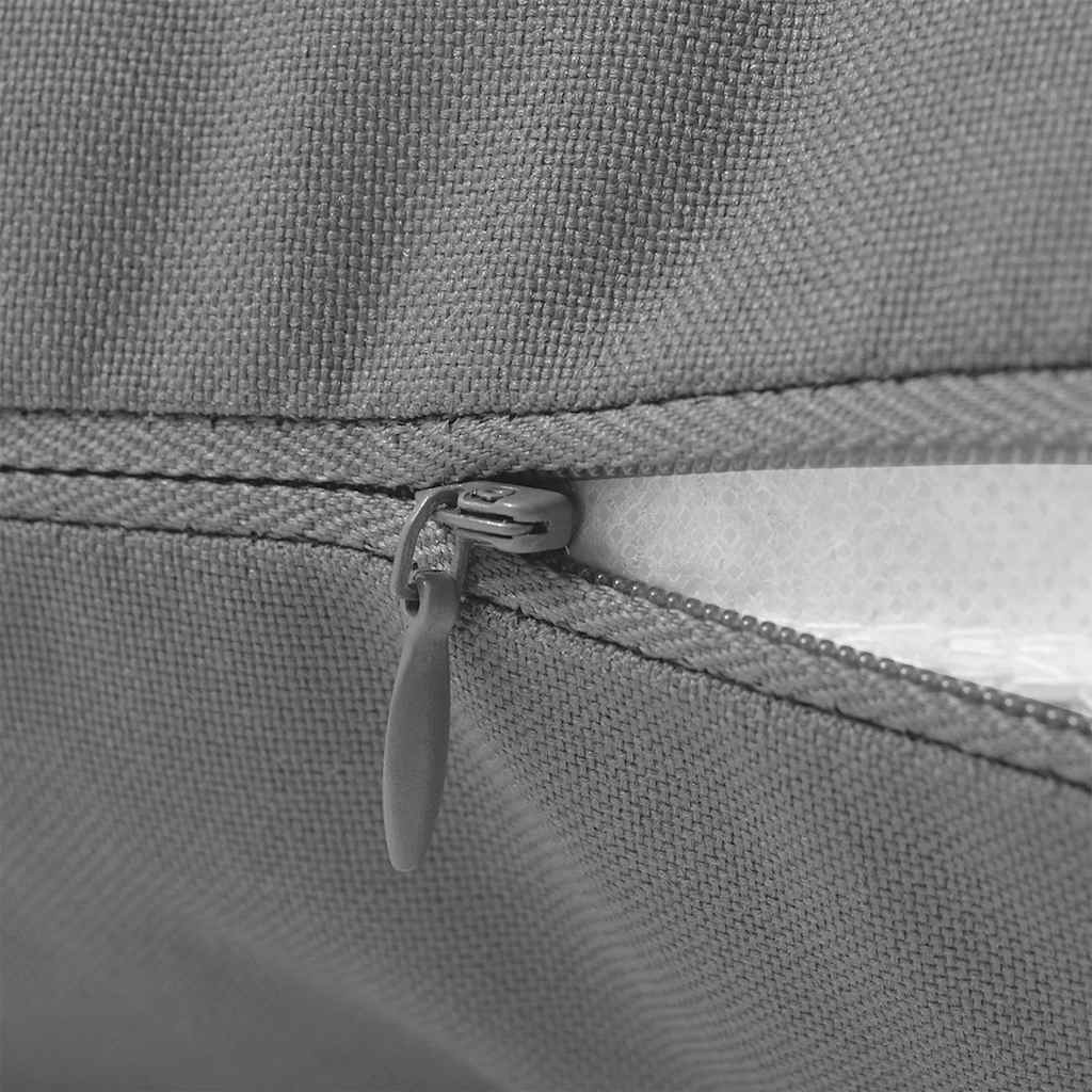 Perne de exterior, 2 buc., gri, 60 x 40 cm