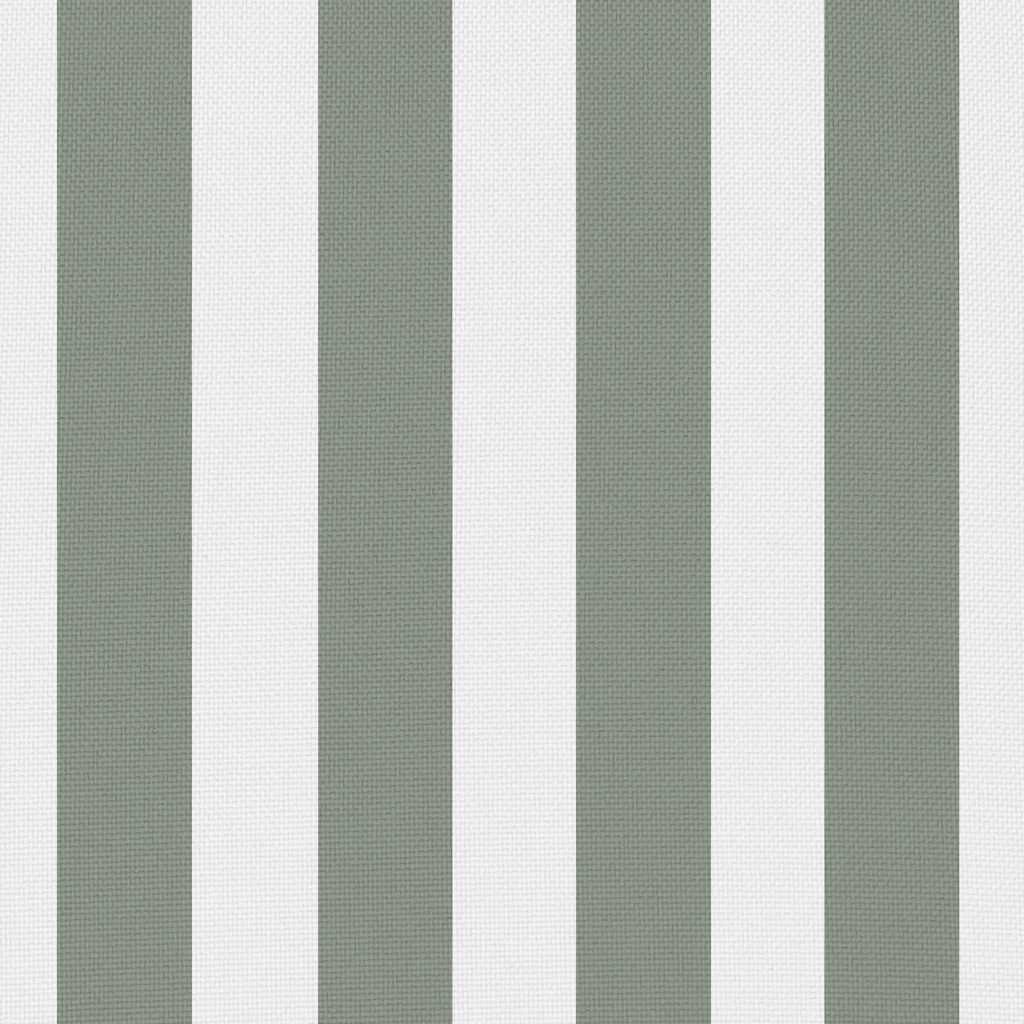 Perne de exterior, 2 buc., gri, 60 x 40 cm, imprimeu dungi