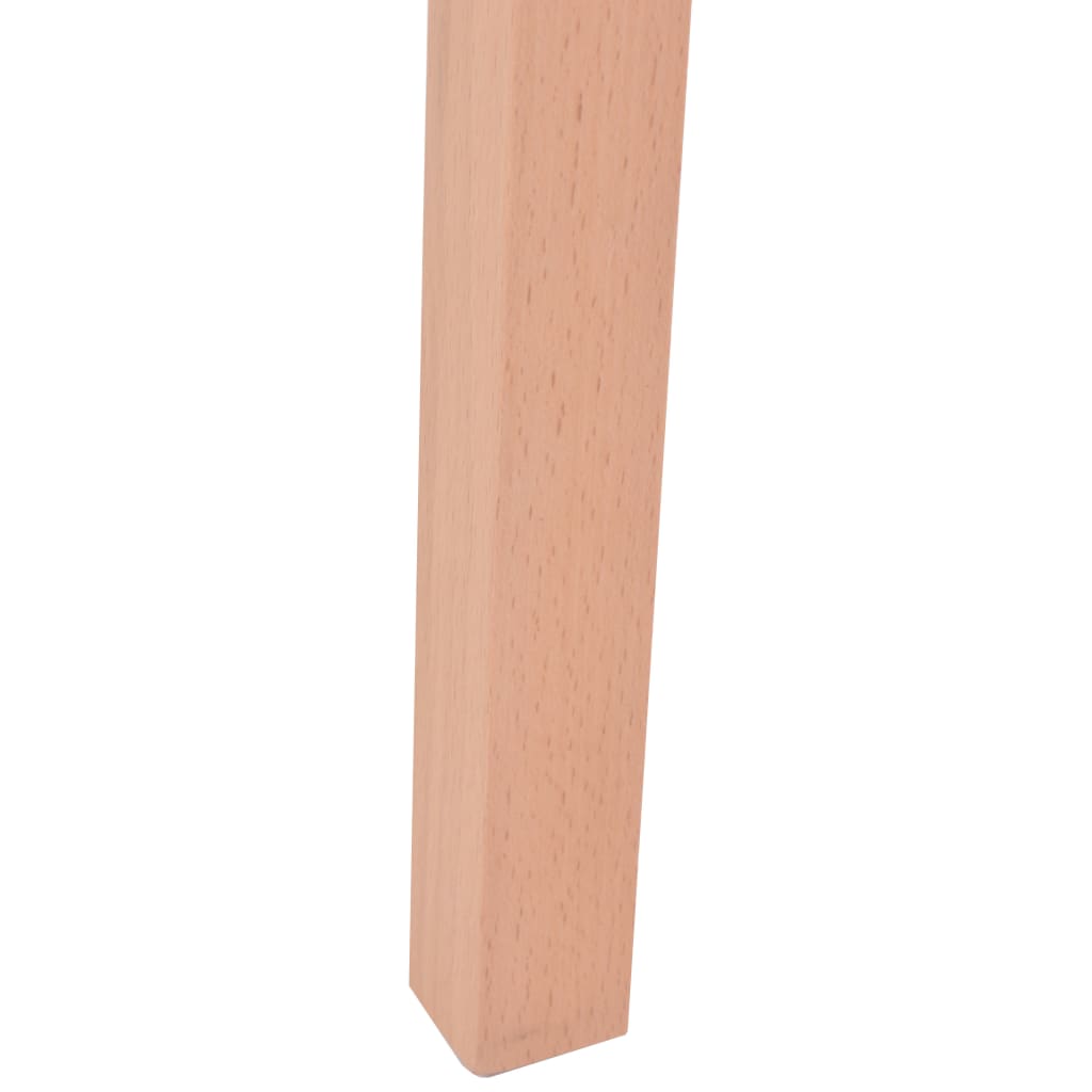 Masă și scaune 7 piese, piele artificială, stejar, maro