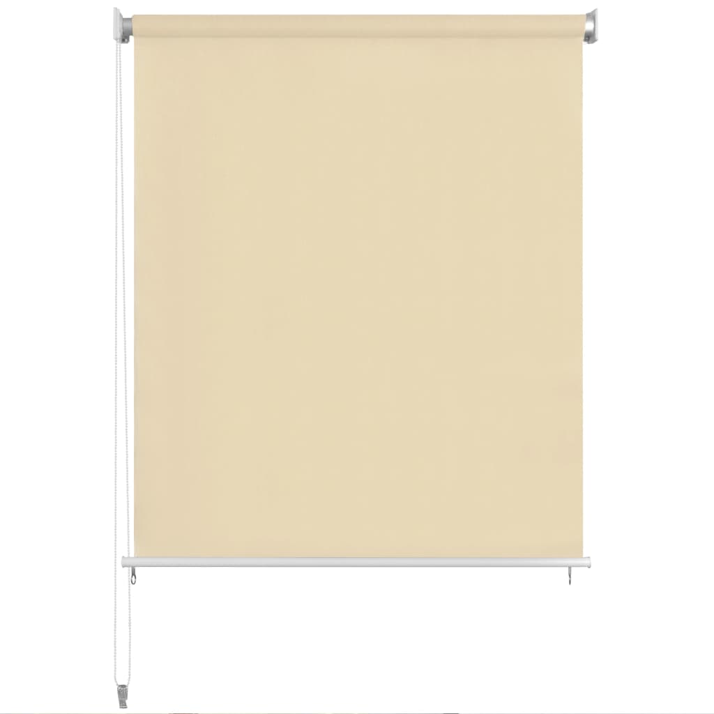 Jaluzea tip rulou de exterior, 240 x 230 cm, crem
