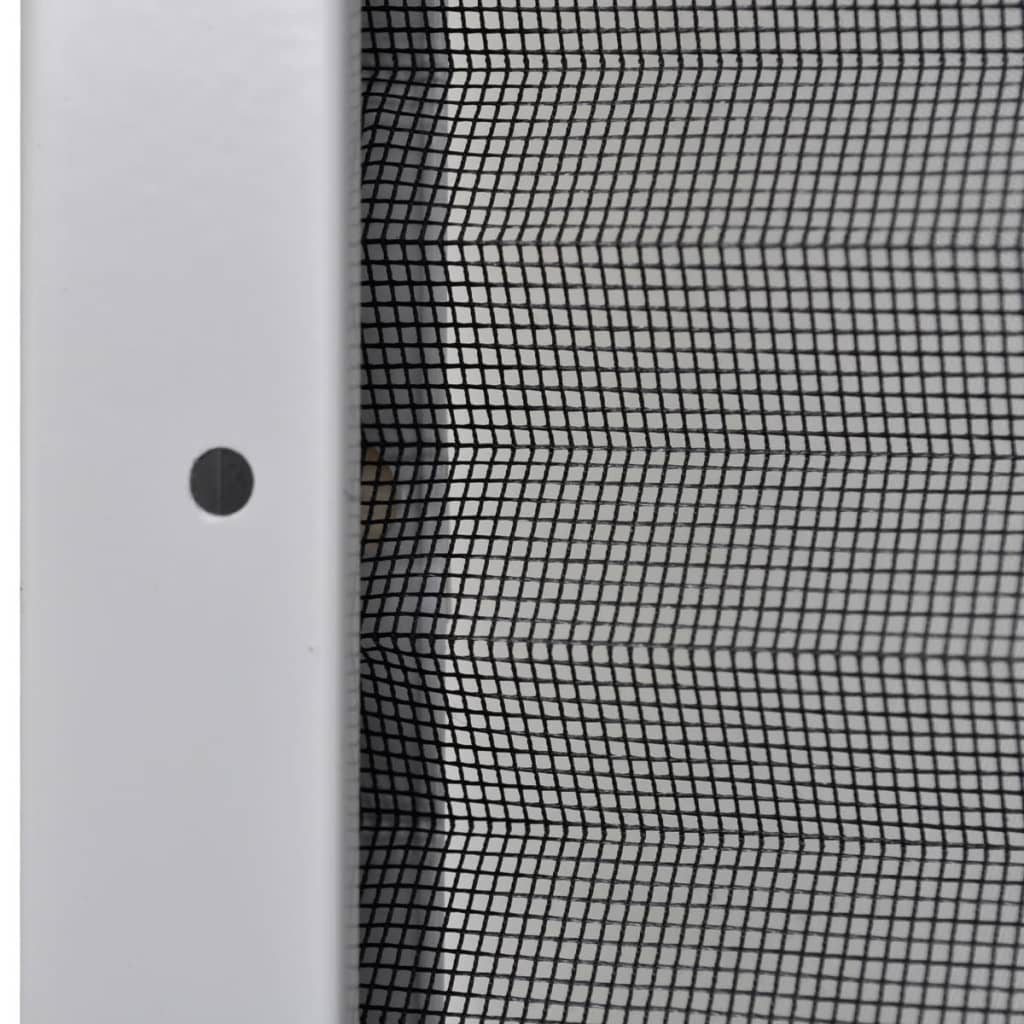 Ecran insecte pentru ferestre, aluminiu, 80x100 cm