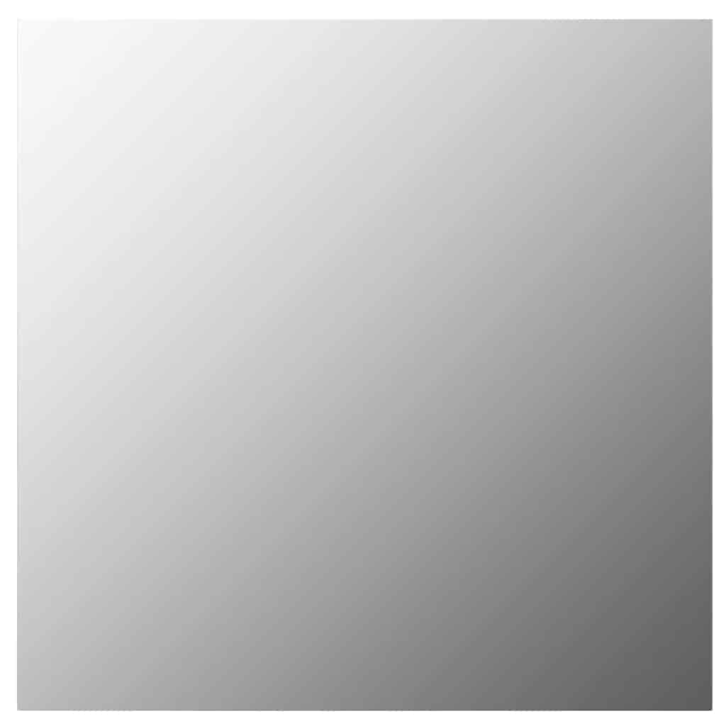 Oglindă de perete, 50 x 50 cm, pătrat, sticlă