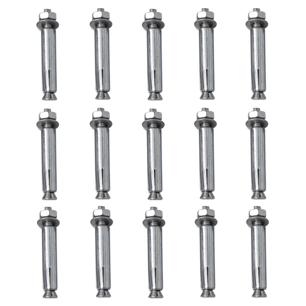 Baliză control trafic, 5 buc., plastic, 75 cm