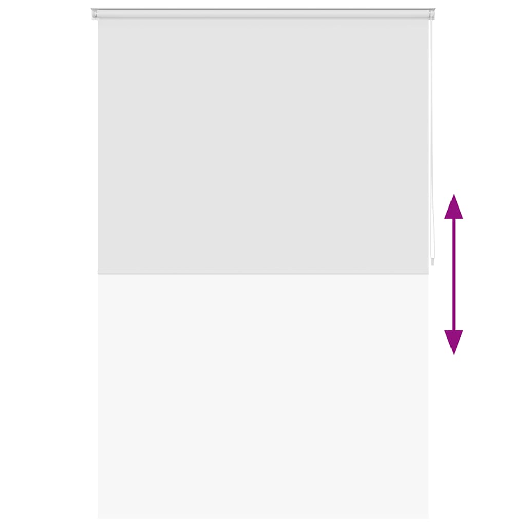 Jaluzea roletă de duș, alb, 160x240 cm