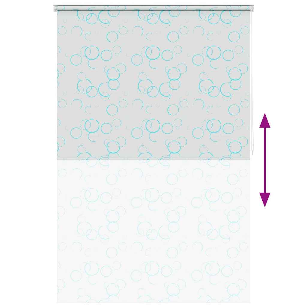 Roletă perdea de duș 160x240 cm Model bule