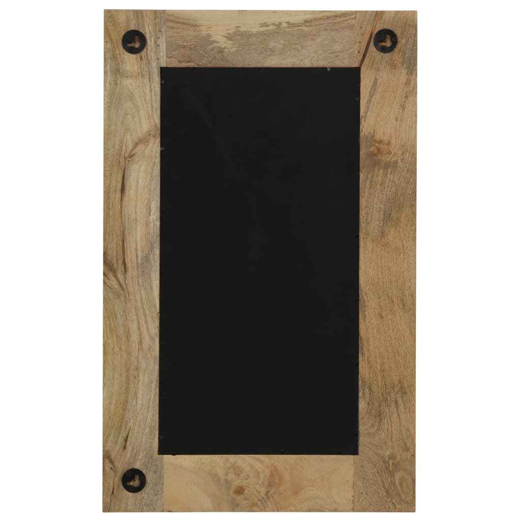 Oglindă, lemn masiv de mango, 50 x 80 cm