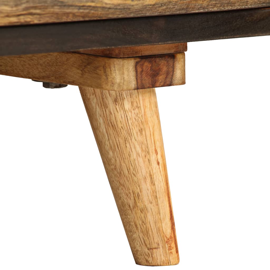 Comodă TV, lemn masiv de mango, 140 x 30 x 45 cm