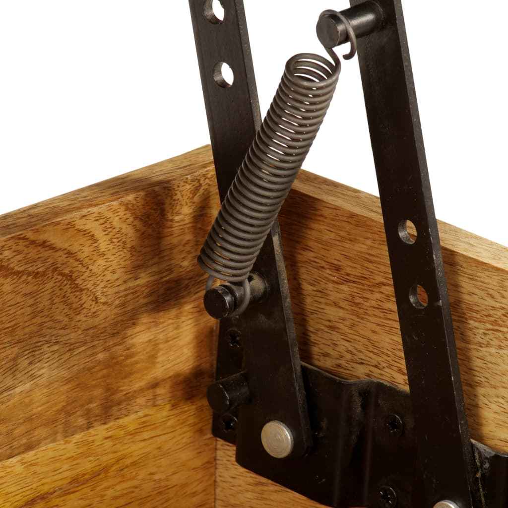 Măsuță de cafea, 110 x 55 x 35 cm, lemn masiv de mango