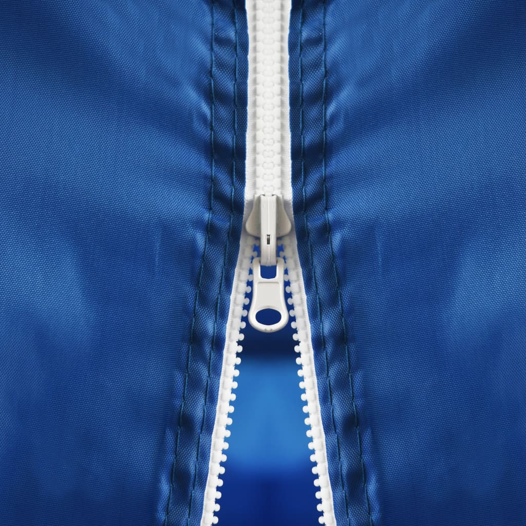 Cort petrecere pliabil cu 5 pereți laterali, albastru, 3 x 9 m