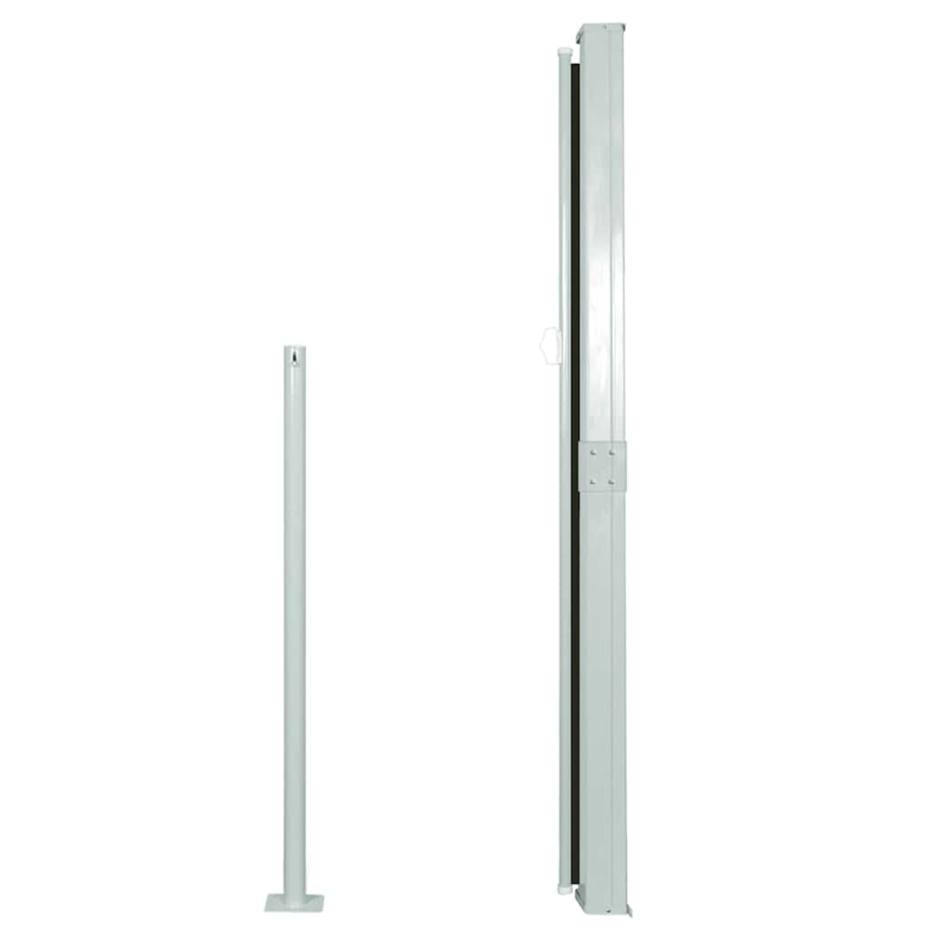 Copertină laterală retractabilă, negru, 140x300 cm