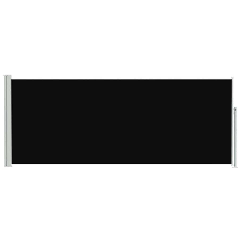 Copertină laterală retractabilă, negru, 120x300 cm