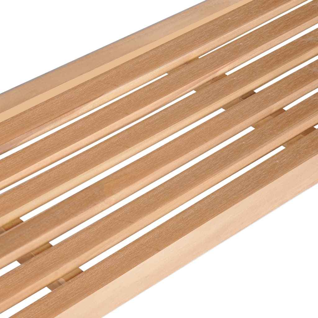 Bancă de grădină, 150 cm, lemn masiv de tec