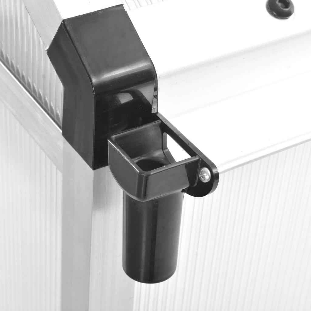 Seră, 11,19 m³, 302x190x195 cm, aluminiu