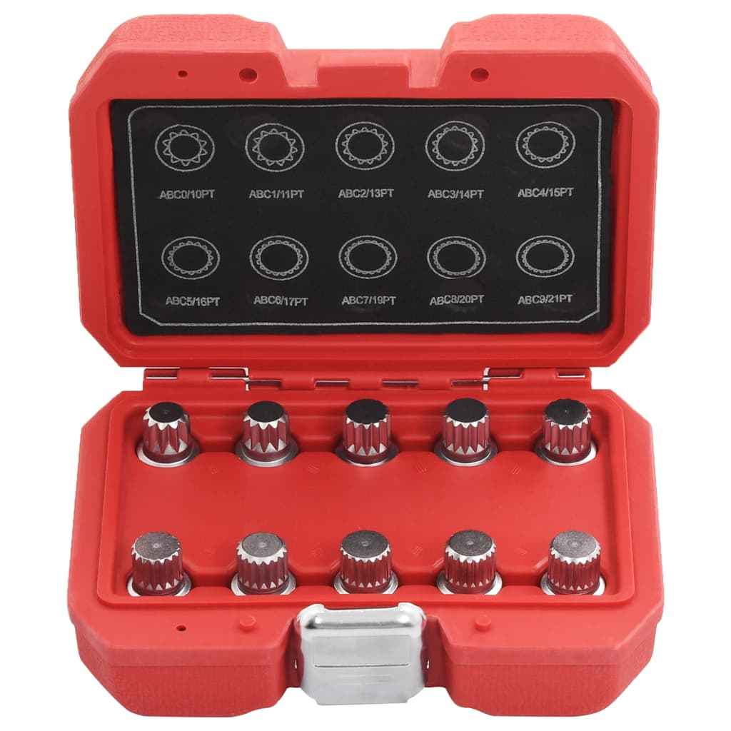 Set chei pentru piuliță antifurt pentru VW, 10 piese