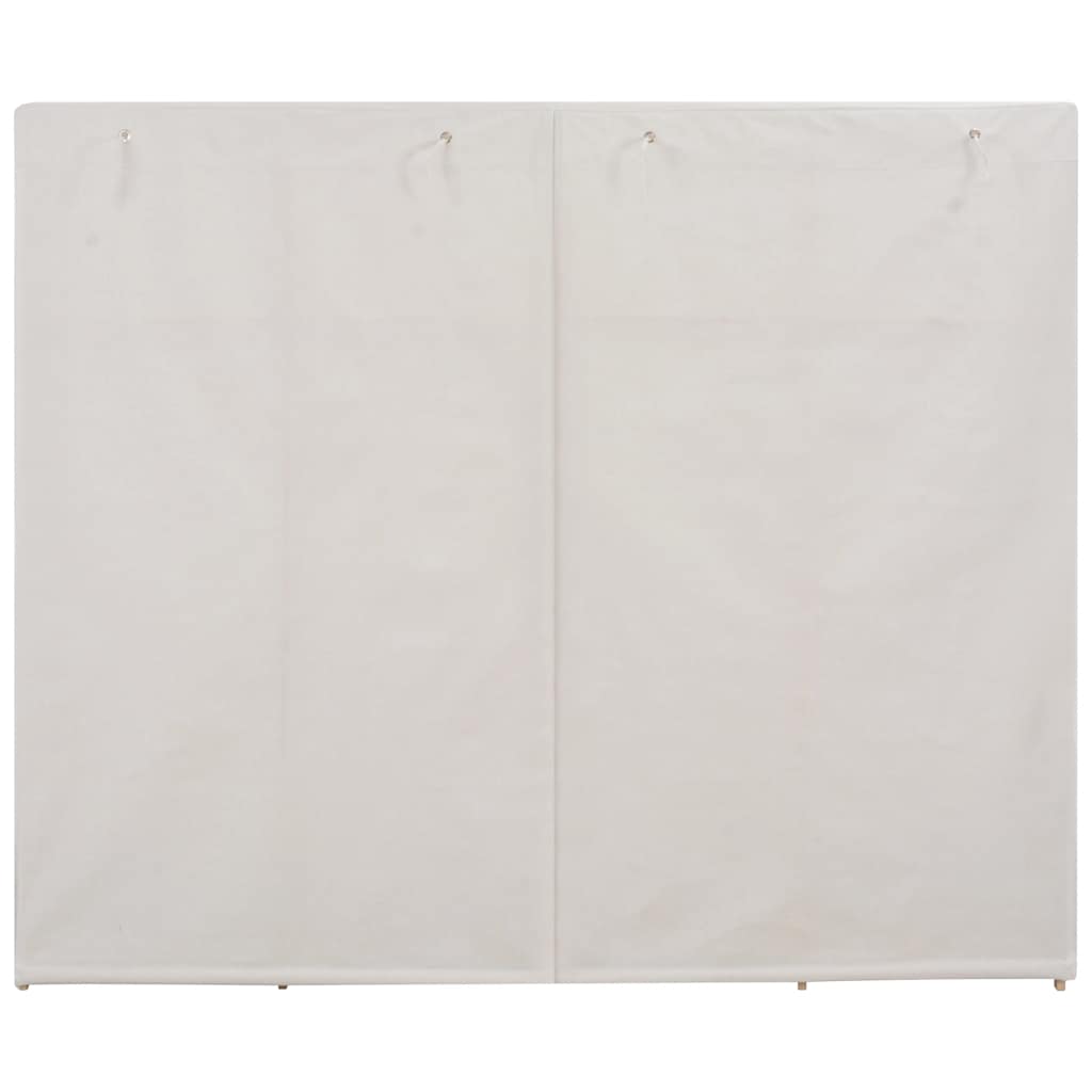 Șifonier, alb, 200 x 40 x 170 cm, material textil