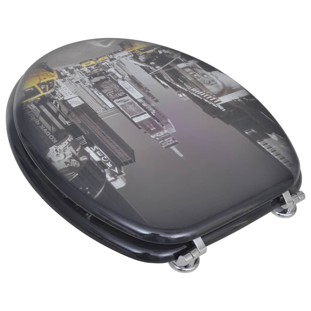 Capace WC, 2 buc., MDF, model New York