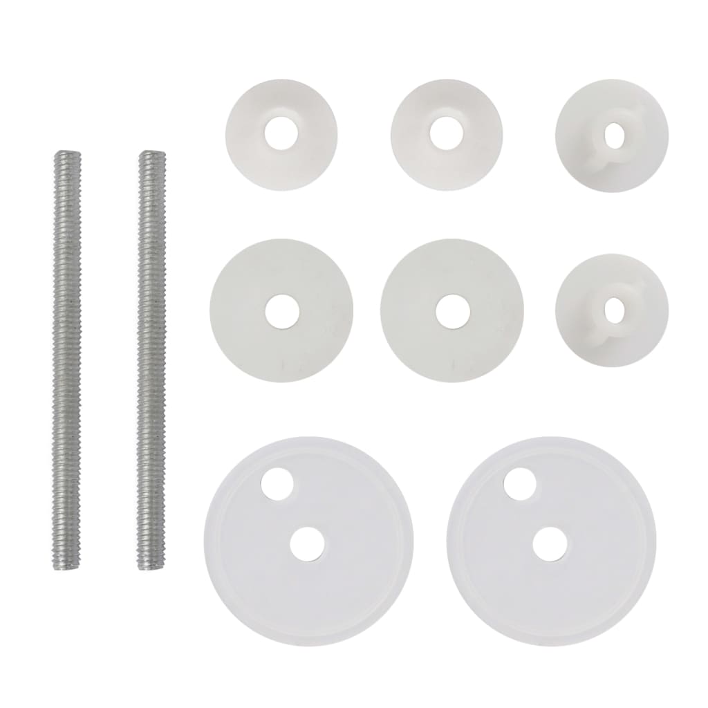 Capace WC, 2 buc., MDF, model picături de apă