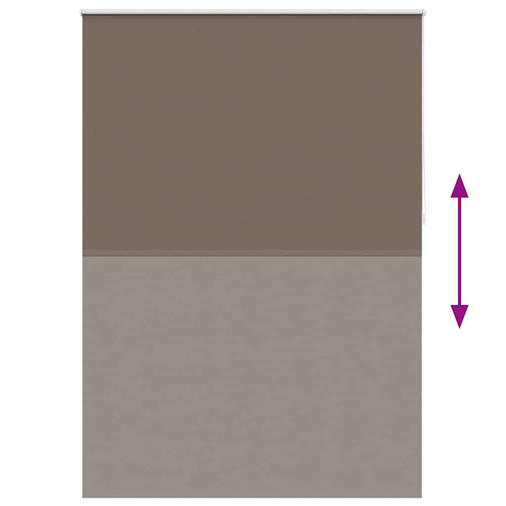 Jaluzea opacă rulabilă, 160 x 230 cm, cafeniu