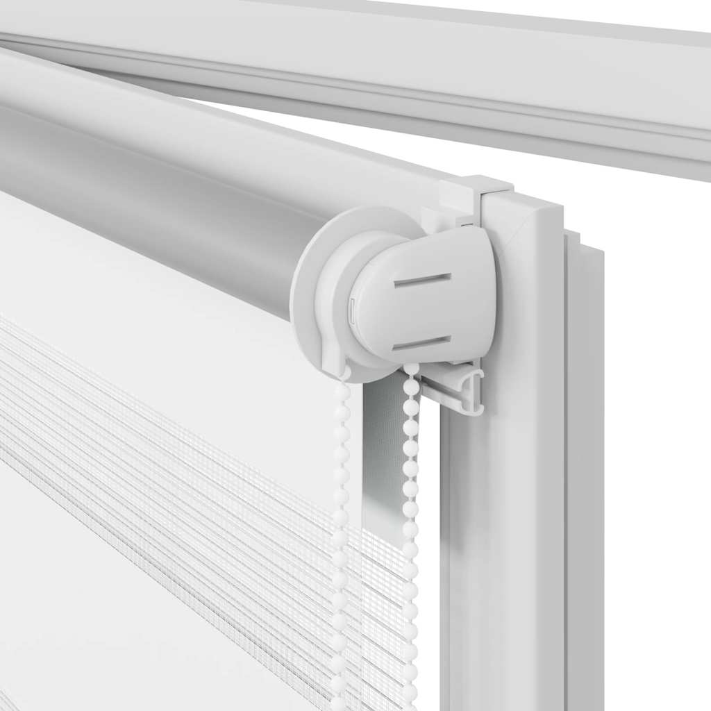 Jaluzea tip zebra, 120 x 175 cm, alb