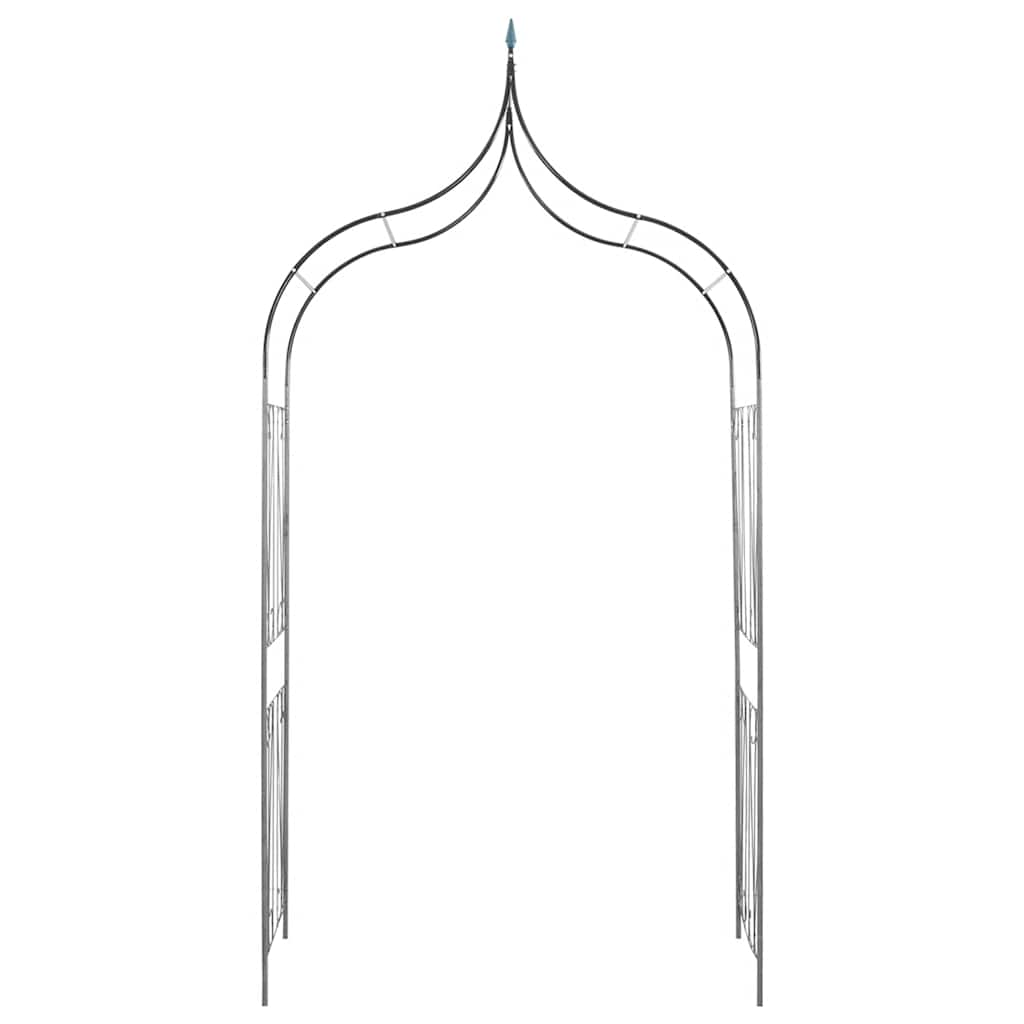 Arcadă de grădină plante cățărătoare vârf ascuţit verde închis