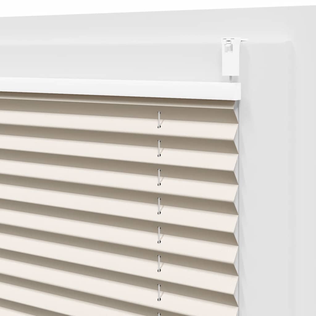 Jaluzea plisată, crem, 60x125 cm