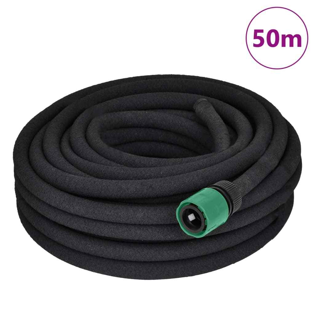 Furtun pentru grădină cu micropori cu conector 1/2" 50 m
