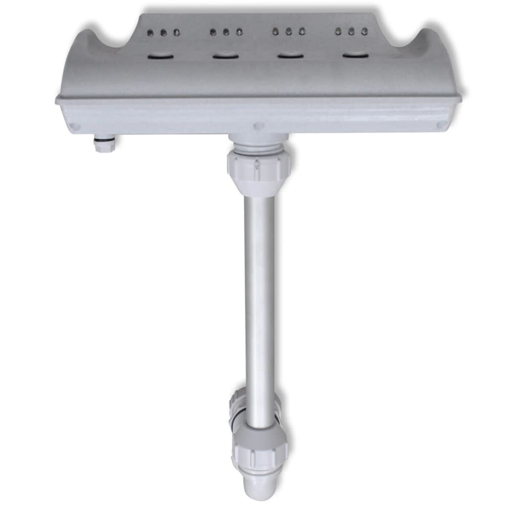 Fântână cascadă pentru piscină cu LED-uri