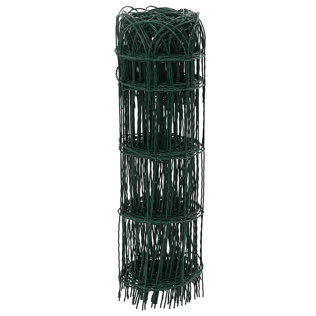 Gard delimitare grădină fier vopsit electrostatic 25 x 0,65 m