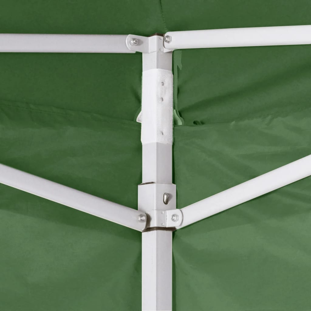 41468 vidaXL Green Foldable Tent 3 x 3 m with 4 Walls