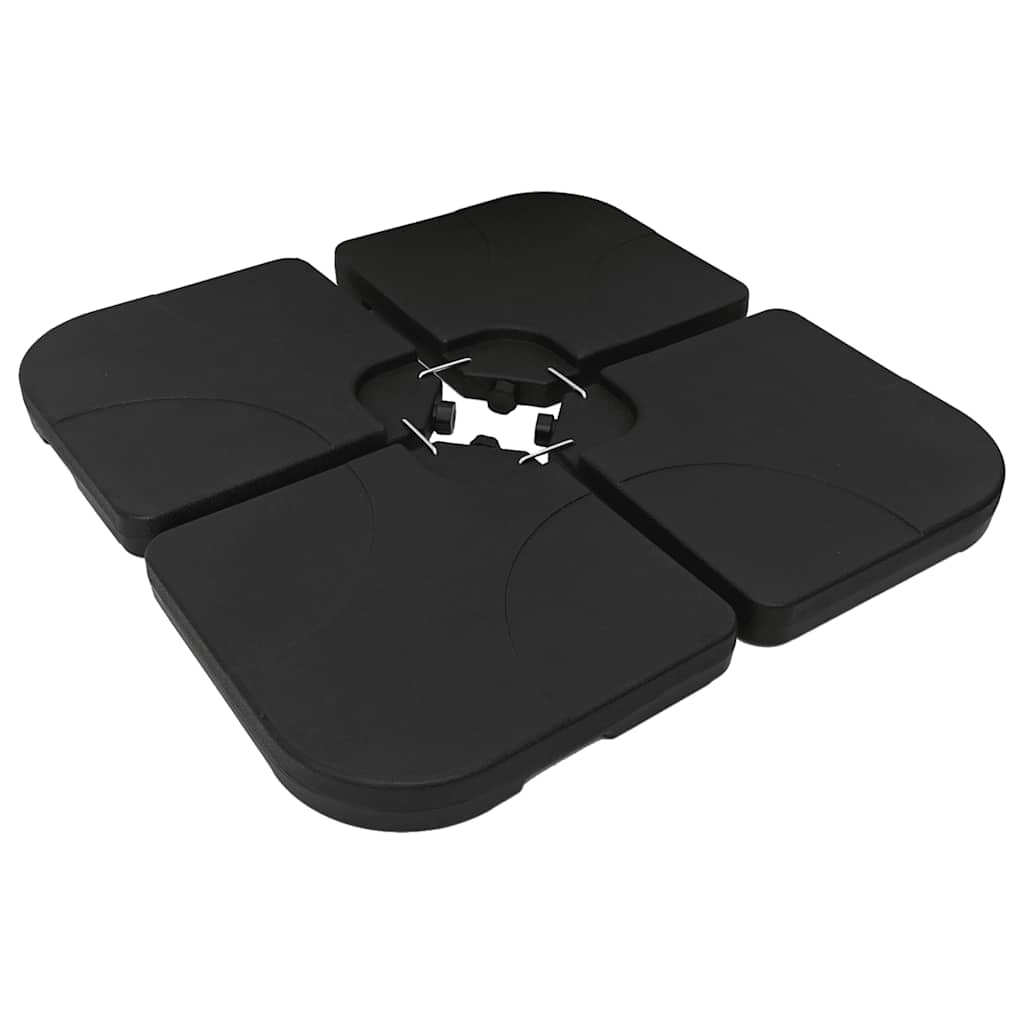 Bază de umbrelă portabilă umplută cu nisip / apă, 60L