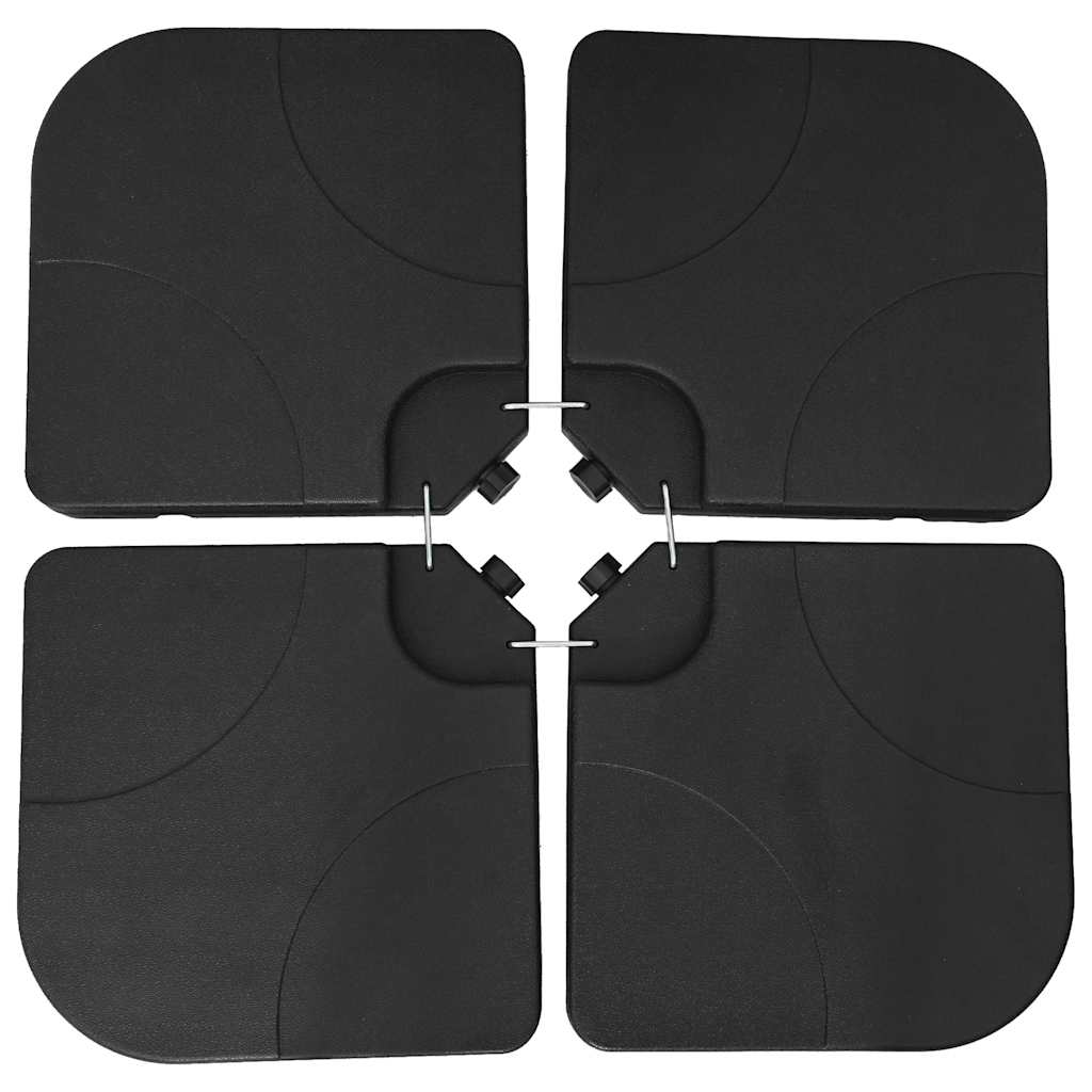 Bază de umbrelă portabilă umplută cu nisip / apă, 60L