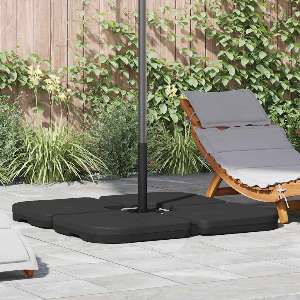 Bază de umbrelă portabilă umplută cu nisip / apă, 60L