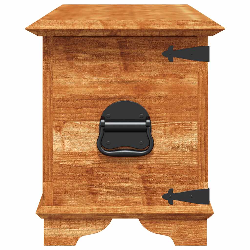 Cufăr de depozitare din lemn de mango nefinisat