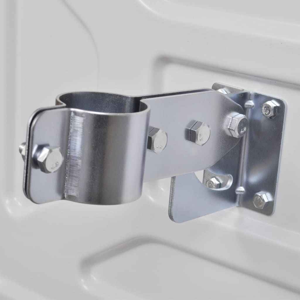 Oglindă de trafic convexă dreptunghiulară, 40 x 60 cm, cu reflectoare