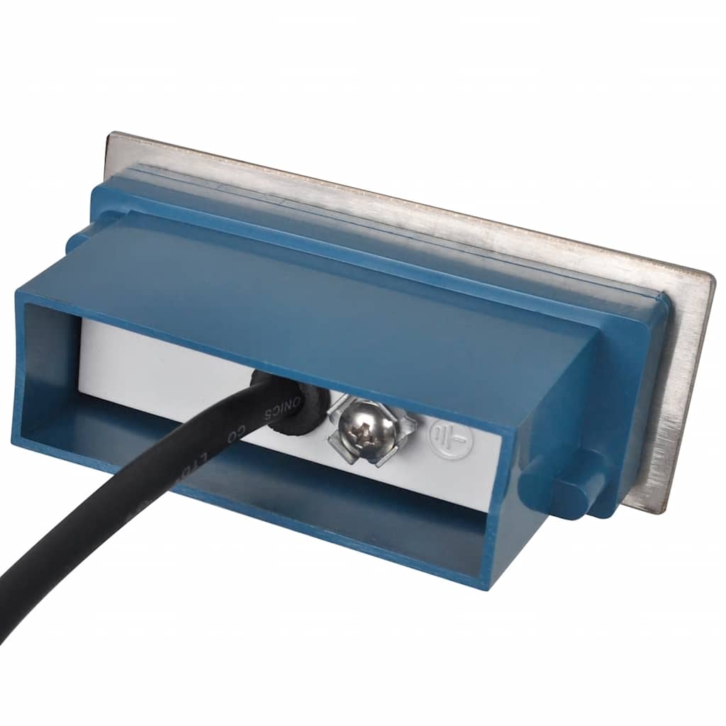 Corpuri de iluminat trepte cu LED, 2 buc., 44 x 111 x 56 mm