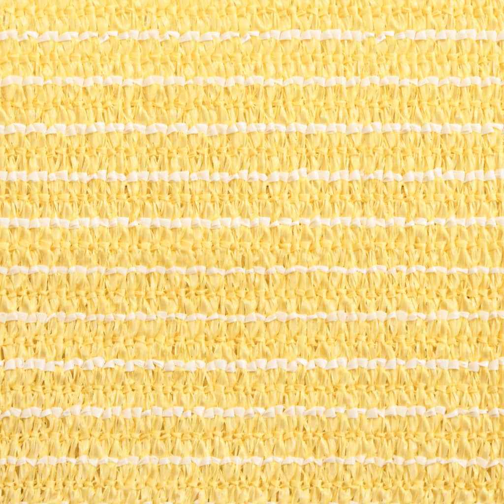 Parasolar dreptunghiular din HDPE 4x6 m, Bej