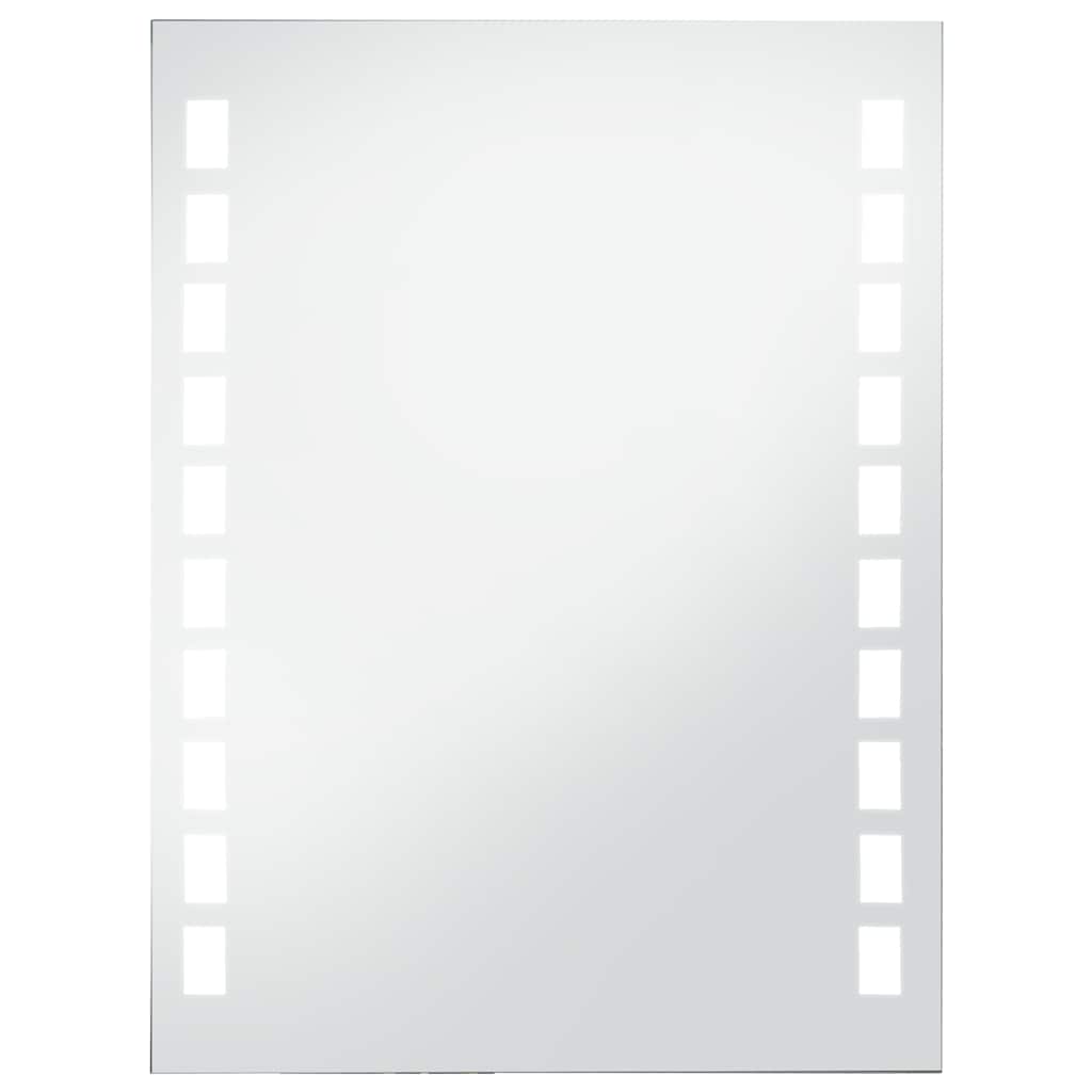 Oglindă cu LED de perete de baie, 60 x 80 cm