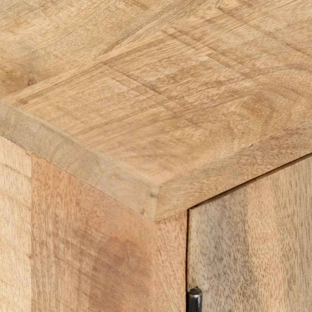 Comodă TV, 140 x 30 x 40 cm, lemn masiv de mango