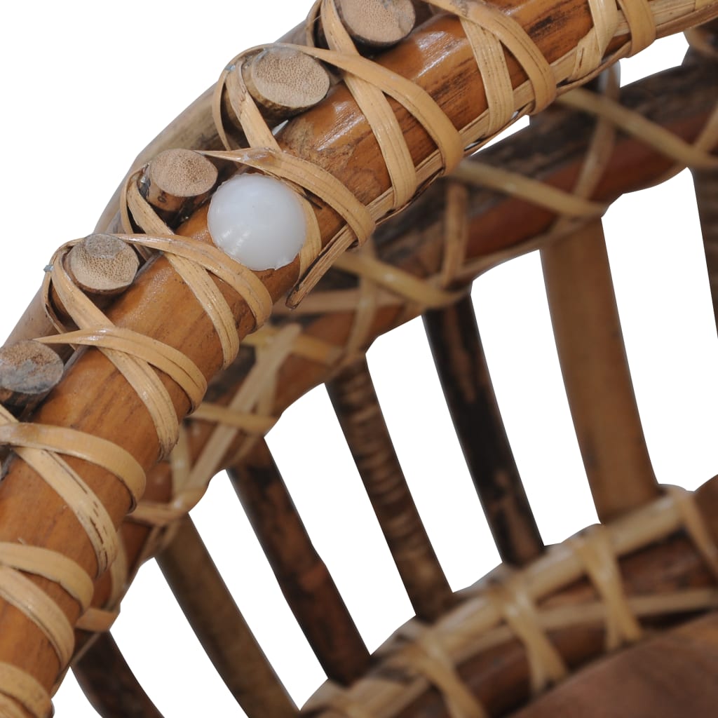 Măsuțe de cafea, 2 buc., ratan natural