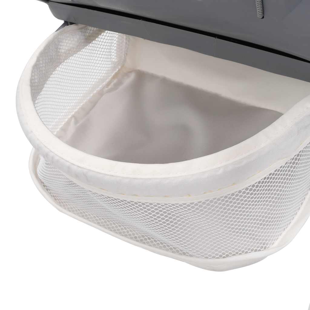 Scaun de masă înalt pentru copii, gri