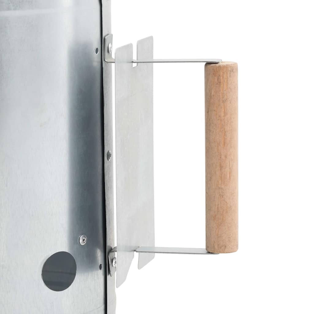 Demaror șemineu și grătar cu cărbune, oțel galvanizat