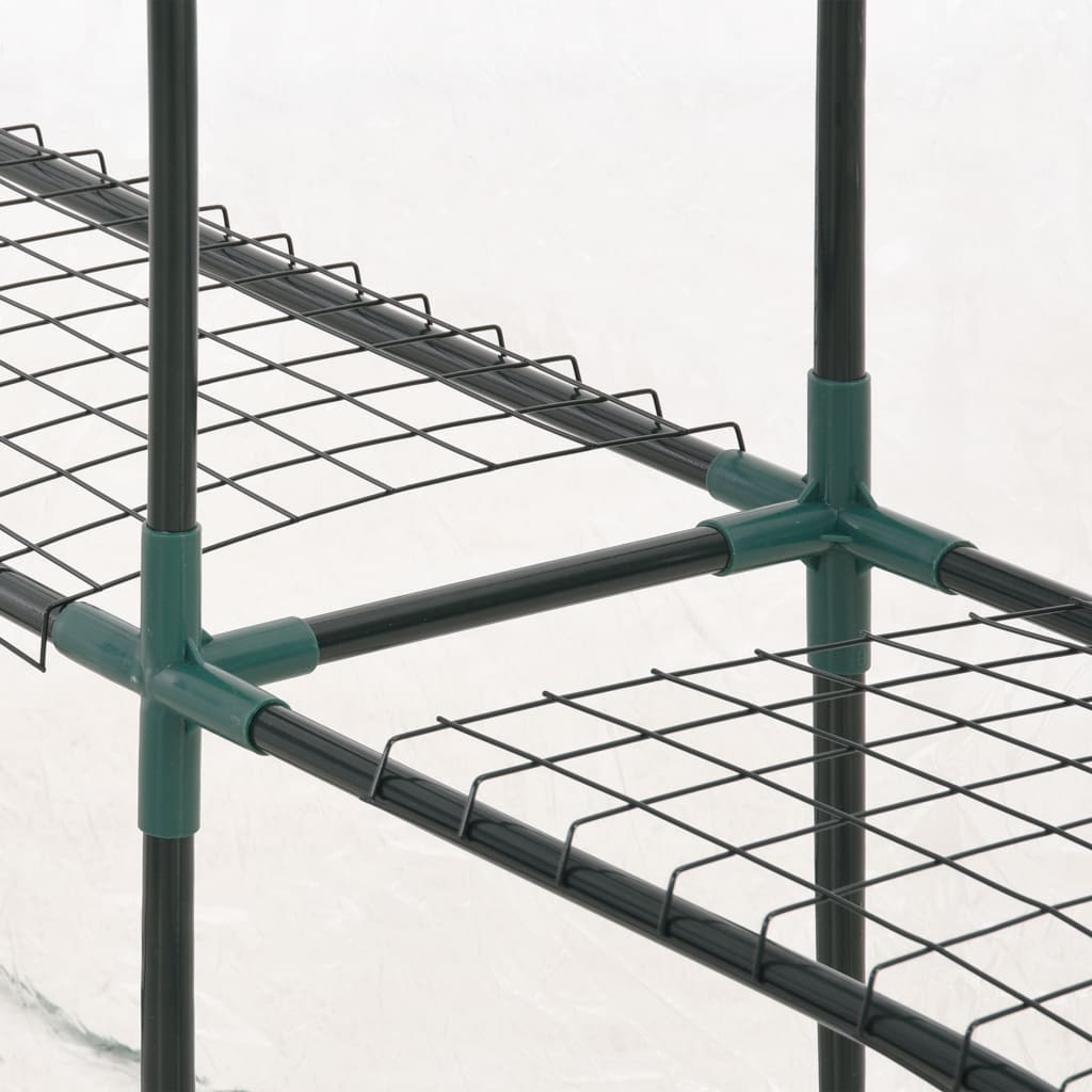 Seră cu 8 rafturi, 143 x 143 x 195 cm