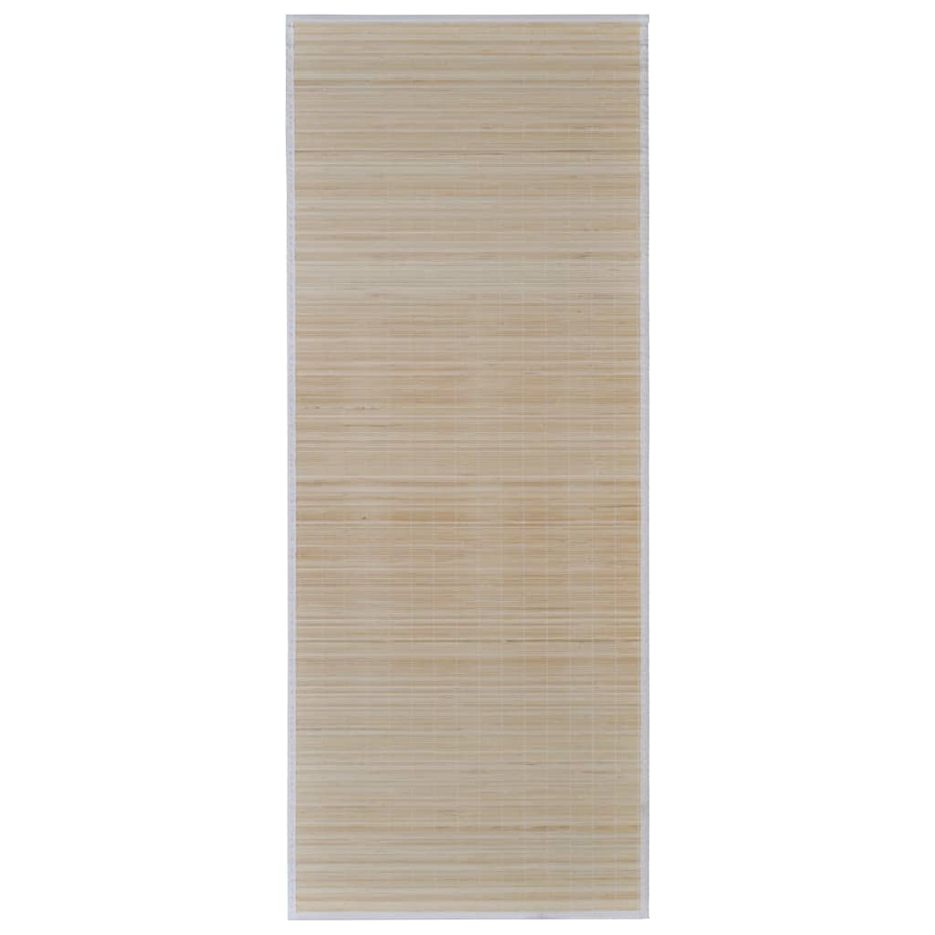 Covoare de bambus natural, 2 buc., 120x180 cm, dreptunghiulare
