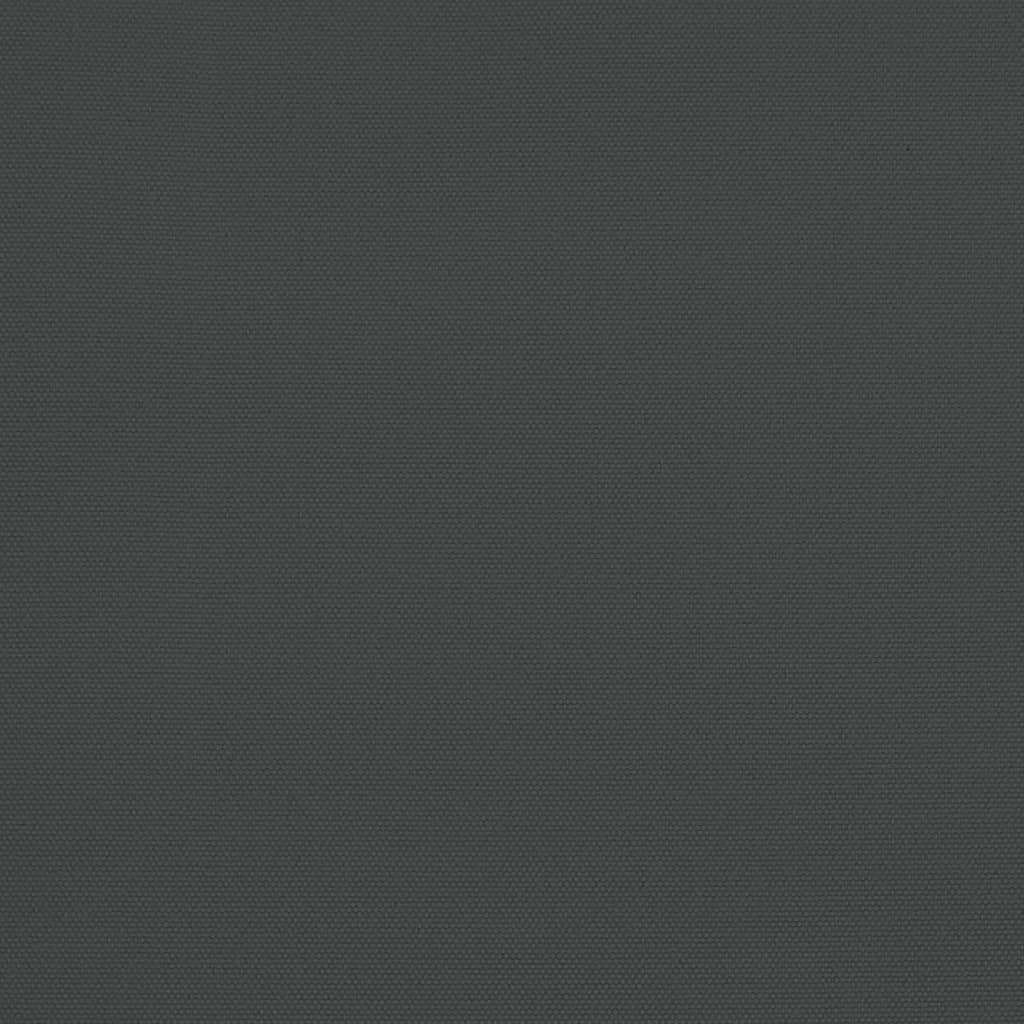 Umbrelă de soare exterior, stâlp aluminiu, antracit, 180x110 cm