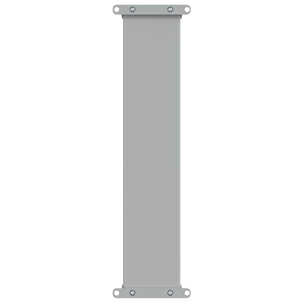 Copertină laterală retractabilă de terasă, negru, 60 x 300 cm