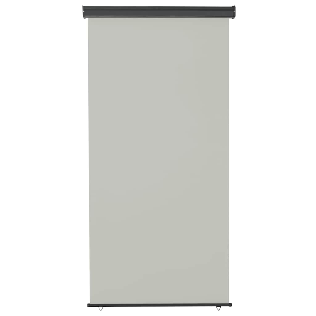 Copertină laterală de balcon, gri, 125 x 250 cm